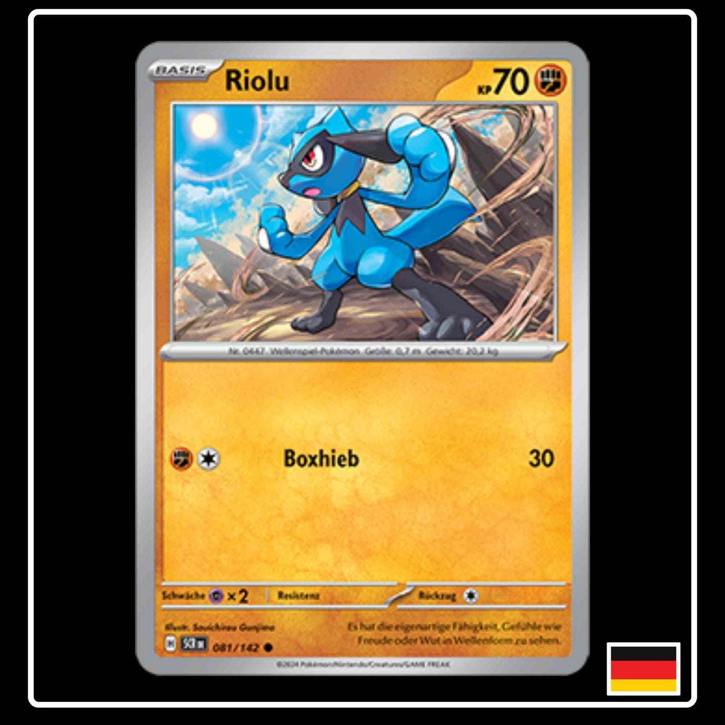Riolu 081/142 Pokemon Stellarkrone