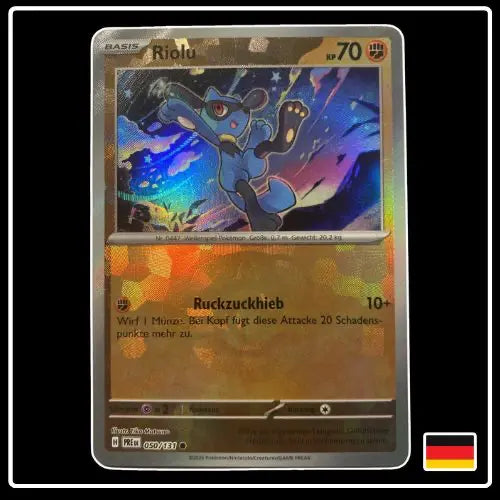 Riolu Meisterball 050/131 Pokemon Prismatische Entwicklungen