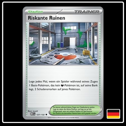 Riskante Ruinen 127/132 Pokemon Mega Entwicklung