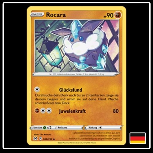 Rocara 108/196 Pokemon Verlorener Ursprung