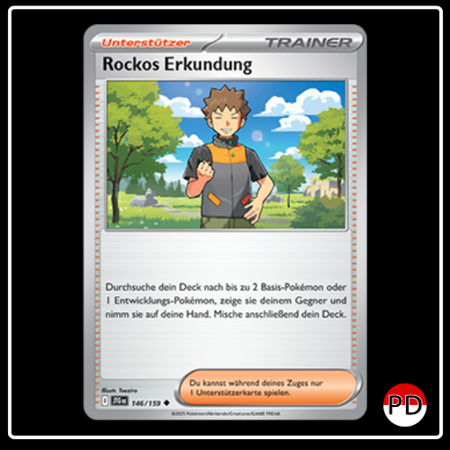 Rockos Erkundung 146/159 Pokemon Reisegefährten