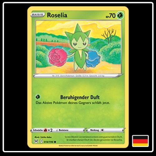 Roselia 014/196 Pokemon Verlorener Ursprung