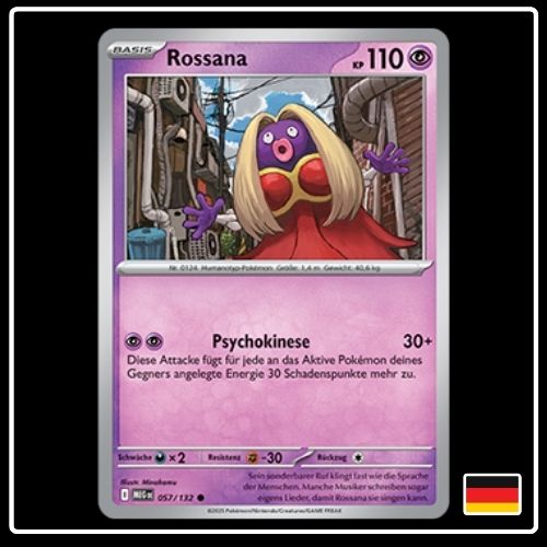 Rossana 057/132 Pokemon Mega Entwicklung