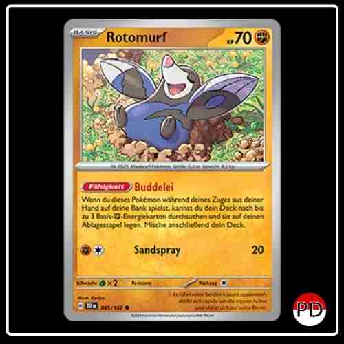 Rotomurf 085/162 Pokemon Gewalten der Zeit