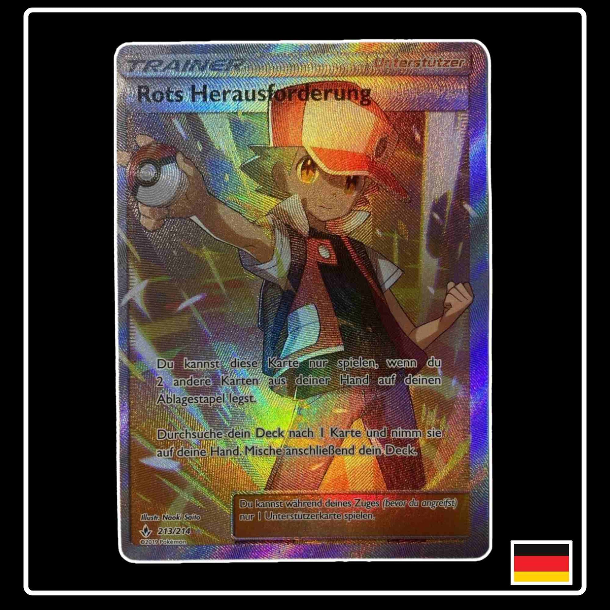 Rots Herausforderung Full Art 213/214
