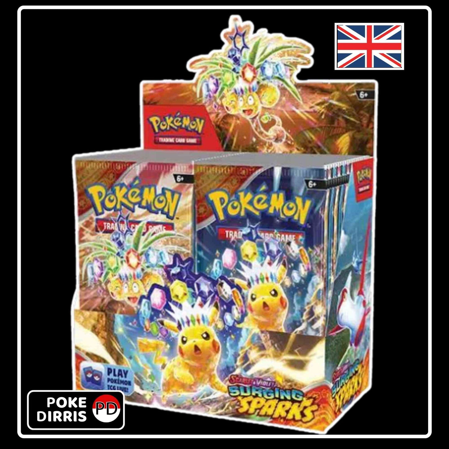 Pokemon Surging Sparks Display Box Englisch (Vorbestellung)