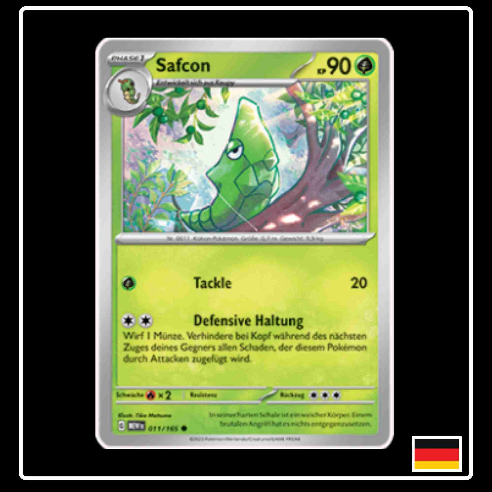 Safcon 011/165 aus dem Pokemon Set Karmesin & Purpur 151 