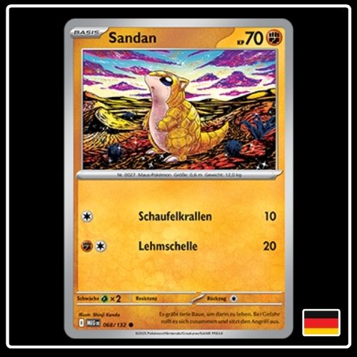 Sandan 068/132 Pokemon Mega Entwicklung