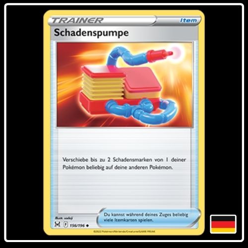 Schadenspumpe 156/196 Pokemon Verlorener Ursprung