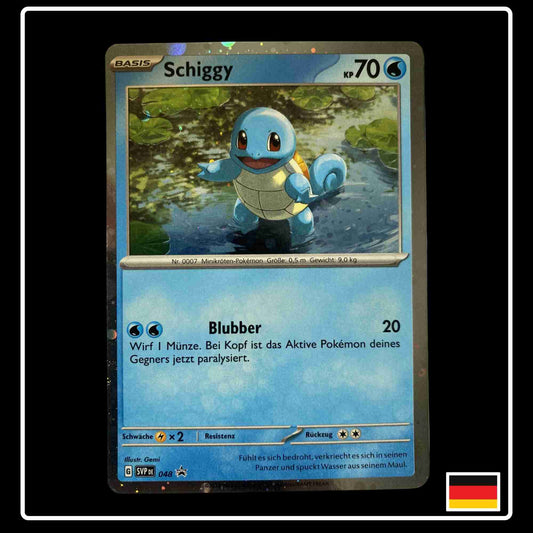 Schiggy Promokarte aus Pokemon 151