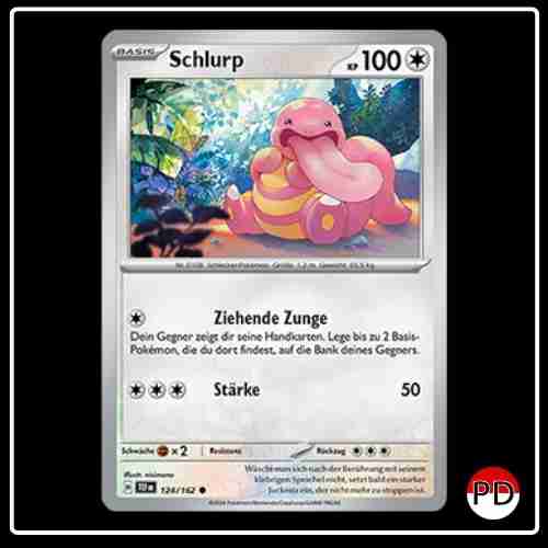 Schlurp 124/162 Pokemon Gewalten der Zeit