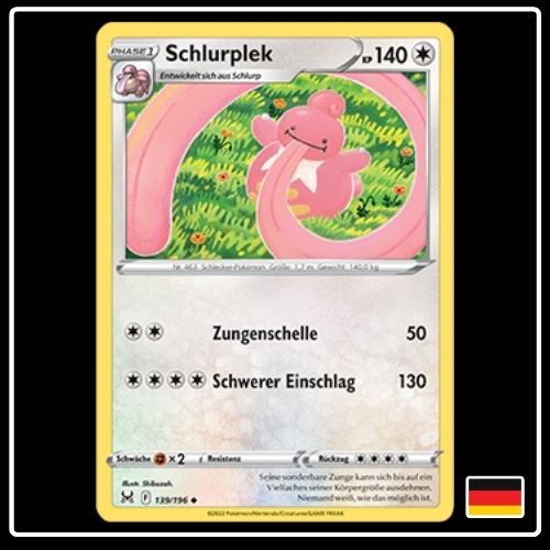 Schlurplek 139/196 Pokemon Verlorener Ursprung
