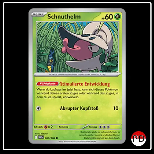 Schnuthelm 008/086 Pokemon Weisse Flammen