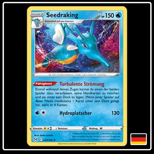 Seedraking 037/196 Pokemon Verlorener Ursprung