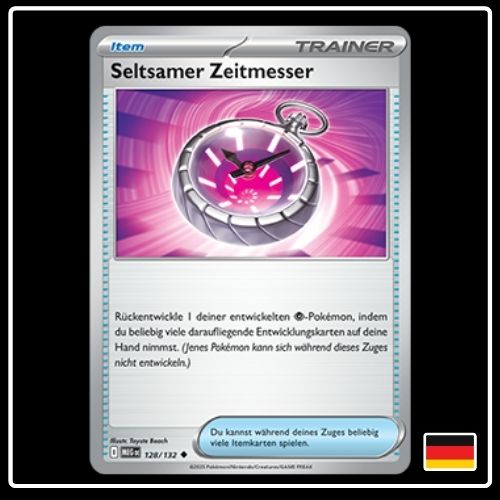 Seltsamer Zeitmesser 128/132 Pokemon Mega Entwicklung