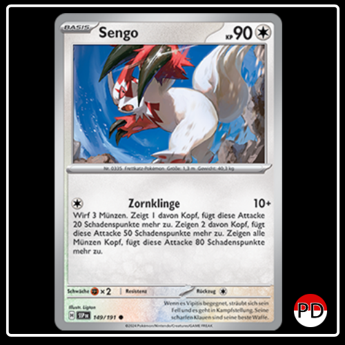 Sengo 149/191 Pokemon Stürmische Funken
