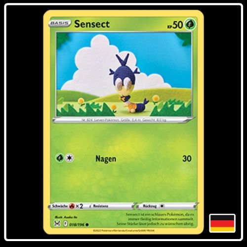 Sensect 018/196 Pokemon Verlorener Ursprung