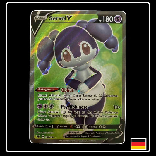 Servol V Full Art 192/202 Pokemon Schwert & Schild