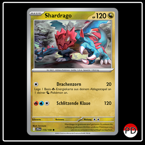 Shardrago 115/159 Pokemon Reisegfährten