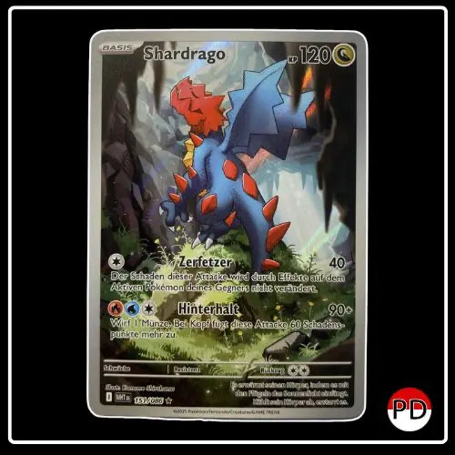Shardrago Illustration Rare 151/086 Pokemon Weisse Flammen