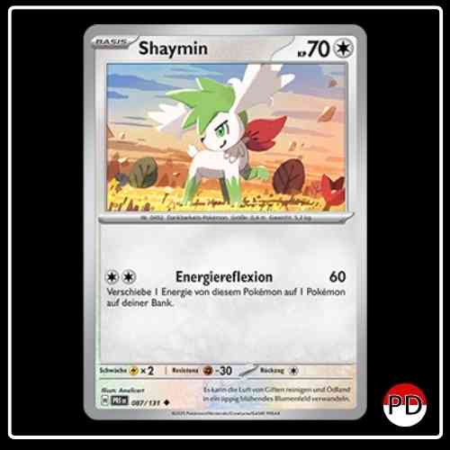 Shaymin 087/131 Pokemon Prismatische Entwicklungen