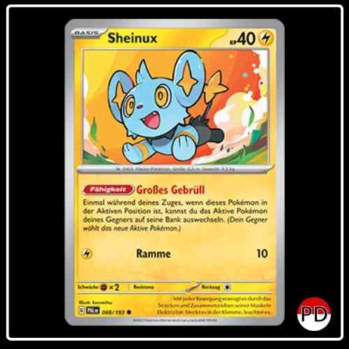 Sheinux 068/193 Pokemon Entwicklungen in Paldea