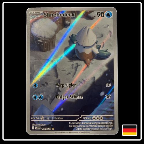Shnebedeck Illustration Rare 140/132 Pokemon Mega Entwicklung