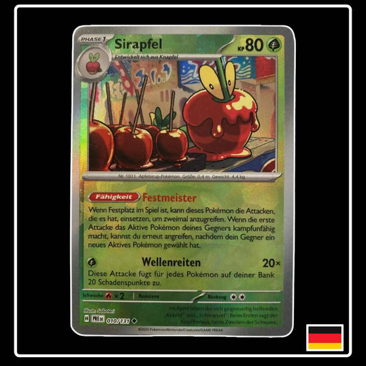 Sirapfel Meisterball 010/131 Pokemon Prismatische Entwicklungen