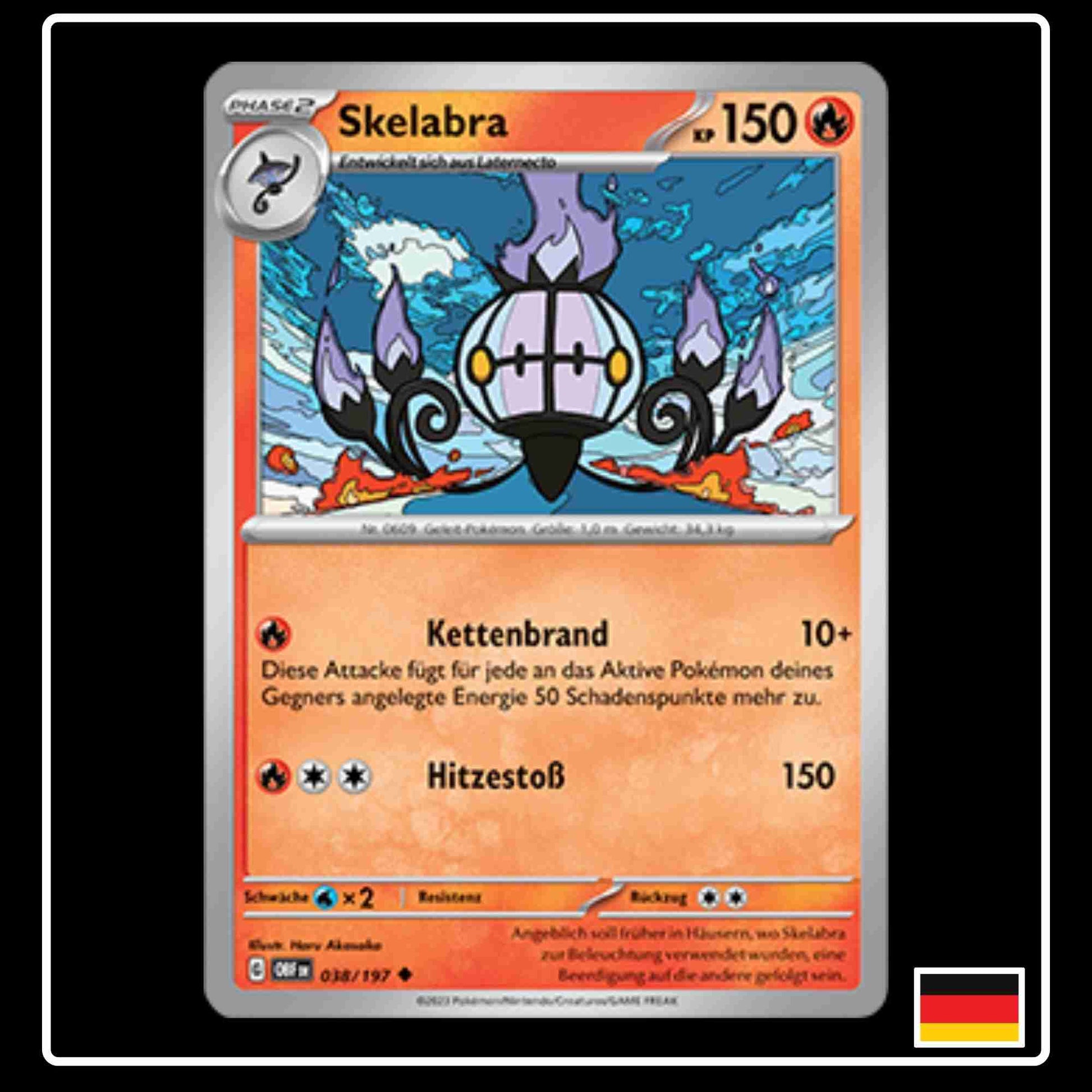 Skelabra Pokemon Karte