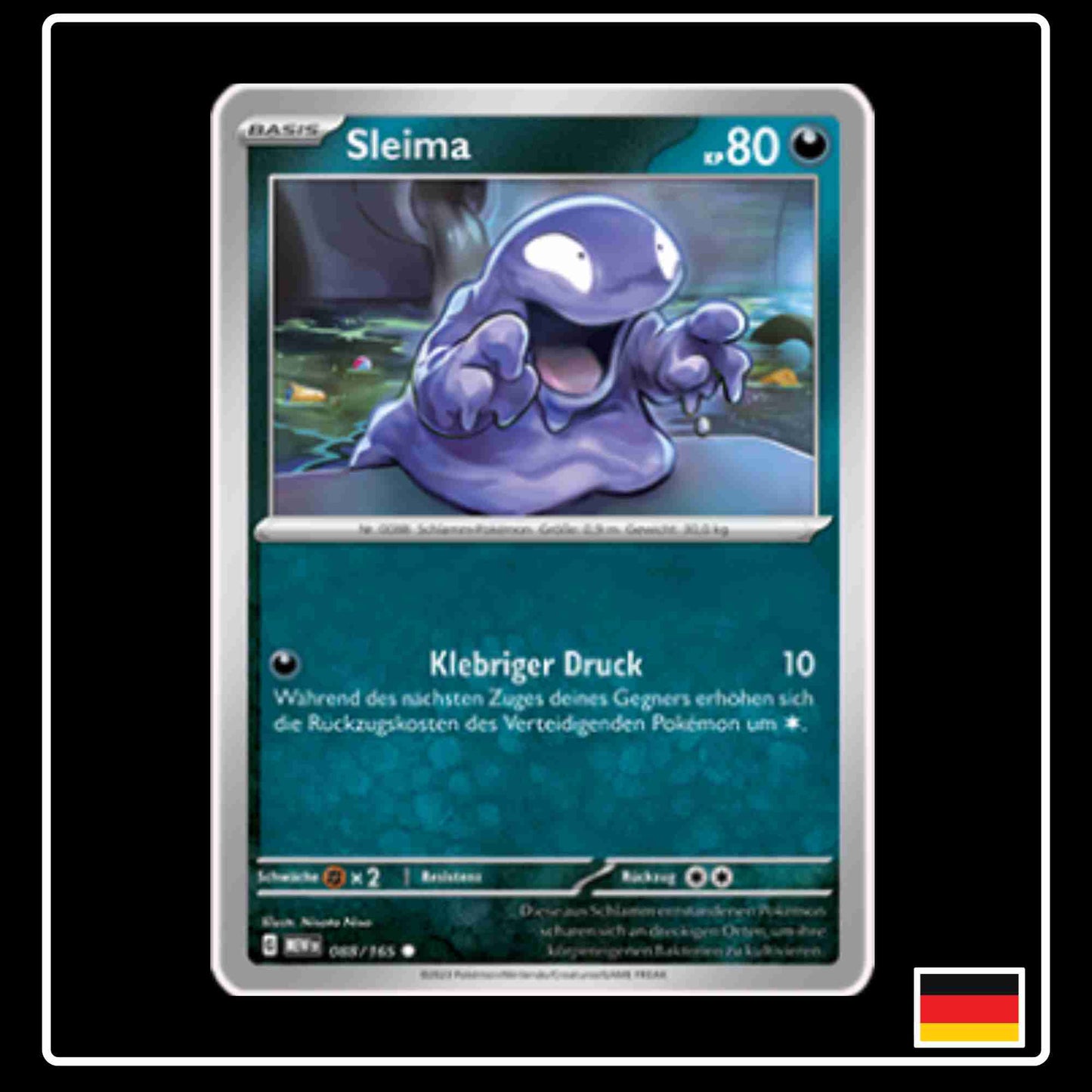 Sleima 088/165 aus dem Pokemon Set Karmesin & Purpur 151 