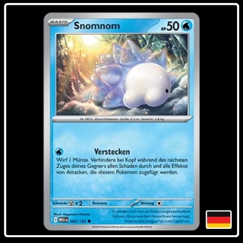 Snomnom 042/132 Pokemon Mega Entwicklung