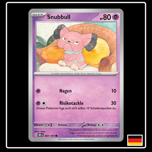 Snubbull 078/197 Obsidianflammen