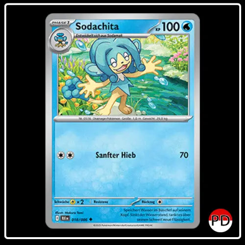 Sodachita 018/086 Pokemon Schwarze Blitze
