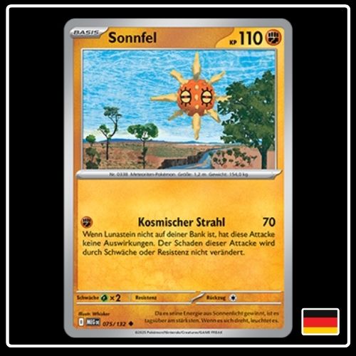 Sonnfel 075/132 Pokemon Mega Entwicklung