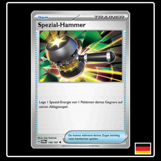 Spezial-Hammer Pokemon Karte 148/167 aus dem Set Maskerade im Zwielicht