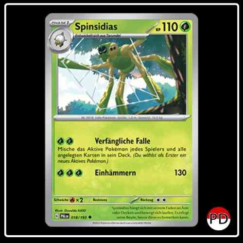 Spinsidias 018/193 Pokemon Entwicklungen in Paldea