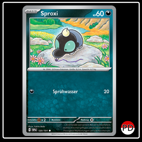 Sproxi 120/191 Pokemon Stürmische Funken
