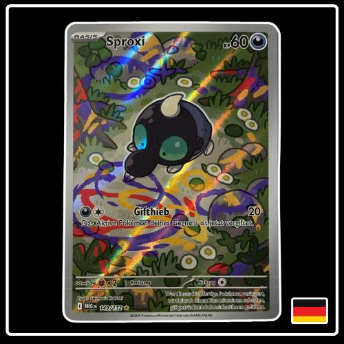 Sproxi Illustration Rare 149/132 Pokemon Mega Entwicklung