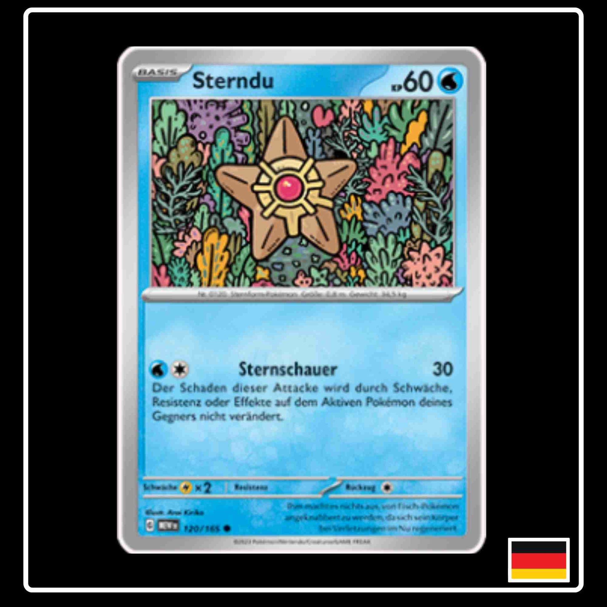 Sterndu 120/165 aus dem Pokemon Set Karmesin & Purpur 151 