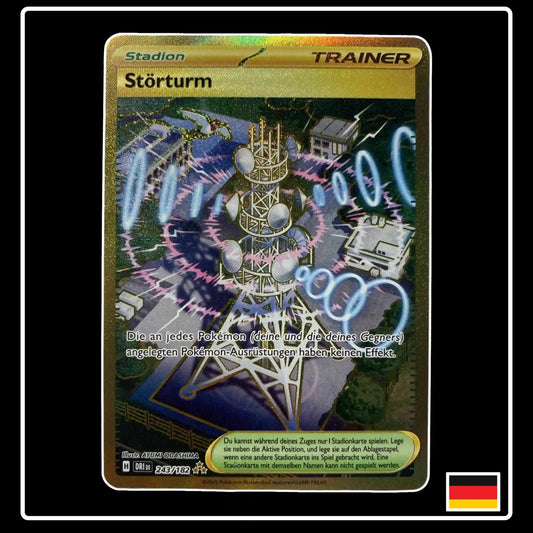 Störturm GOLD 243/182 Pokemon Ewige Rivalen