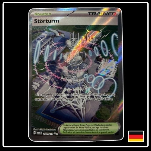 Störturm Trainer Full Art 261/217 Pokemon Erhabene Helden