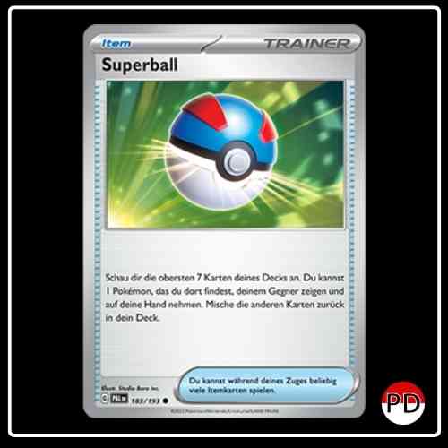 Superball 183/193 Pokemon Entwicklungen in Paldea