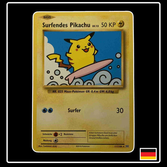 Surfendes Pikachu 111/108 XY Evolution