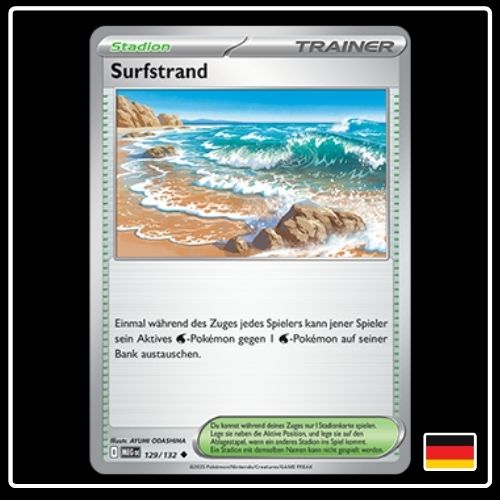 Surfstrand 129/132 Pokemon Mega Entwicklung