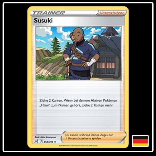 Susuki 158/196 Pokemon Verlorener Ursprung
