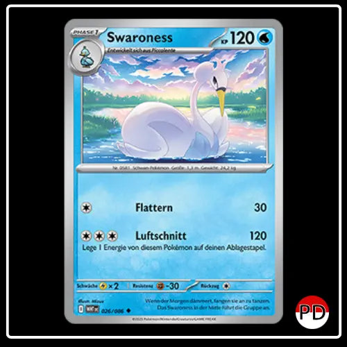 Swaroness 026/086 Pokemon Weisse Flammen