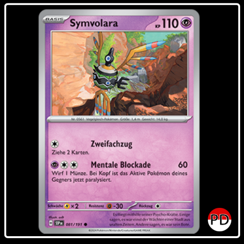 Symvolara 081/191 Pokemon Stürmische Funken