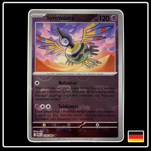 Symvolara Meisterball 038/086 Pokemon Weisse Flammen
