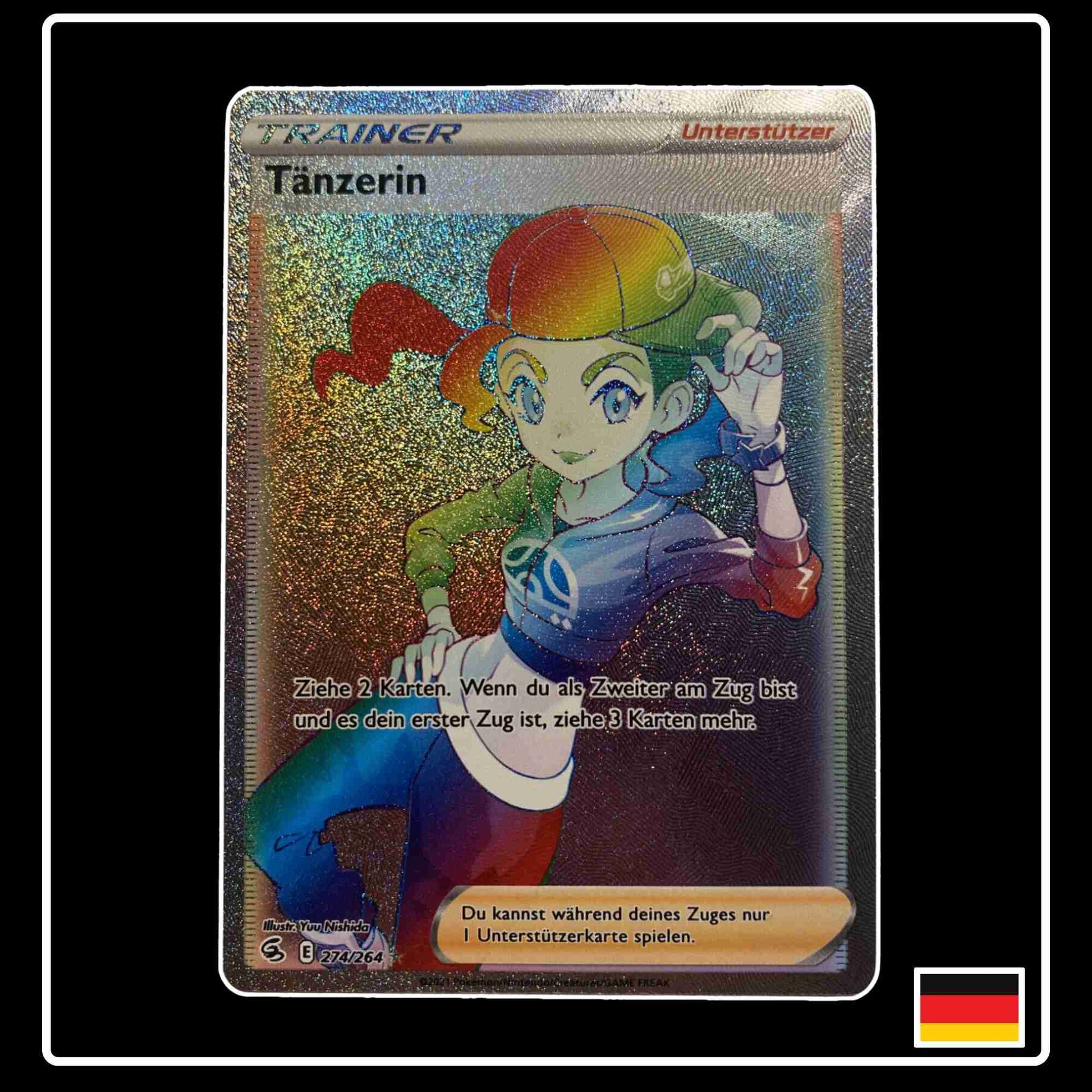 Tänzerin Rainbow Pokemon Karte 274/264 aus dem Set Fusionsangriff