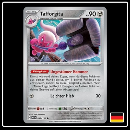 Tafforgita 097/132 Pokemon Mega Entwicklung